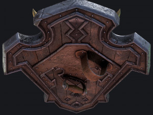 fantasy shield 3 3D Model