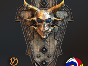 fantasy shield 3 3D Model
