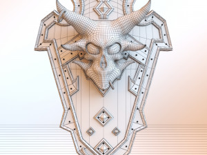 fantasy shield 3 3D Model