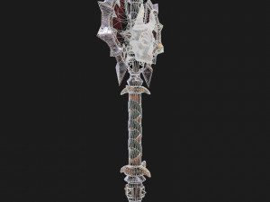 fantasy axe 2 Modèle 3D