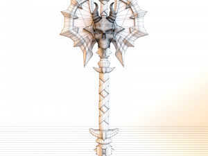 fantasy axe 2 Modèle 3D