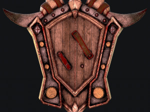fantasy shield 5 3D मॉडल