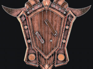 fantasy shield 5 3D मॉडल