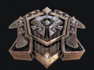 fantasy shield 5 3D मॉडल
