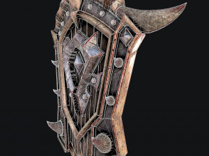 fantasy shield 5 3D मॉडल