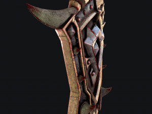 fantasy shield 5 3D मॉडल