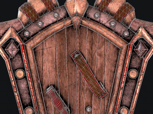 fantasy shield 5 3D मॉडल