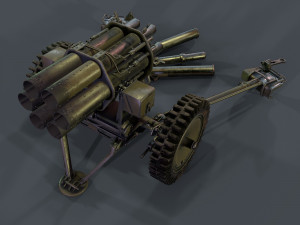 nebelwerfer 3D Модель