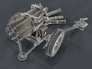 nebelwerfer 3D Модель