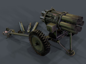 nebelwerfer 3D Модель