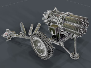 nebelwerfer 3D Модель