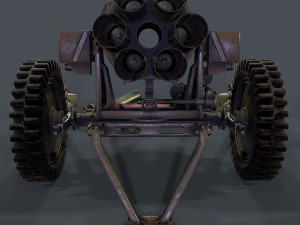 nebelwerfer 3D Модель