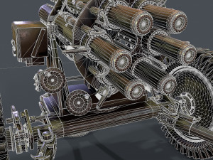 nebelwerfer 3D Модель