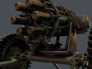 nebelwerfer 3D Модель