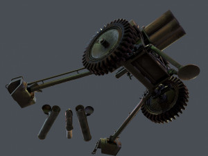nebelwerfer 3D Модель
