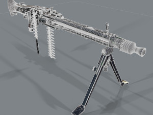 mg-42 Modelo 3D