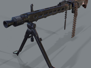 mg-42 Modelo 3D
