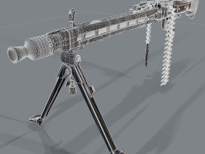 mg-42 Modelo 3D