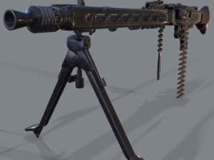 mg-42 Modelo 3D