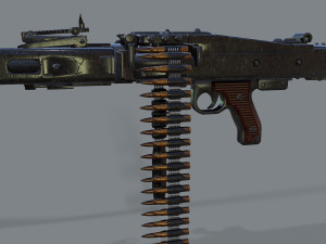 mg-42 Modelo 3D