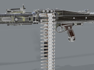 mg-42 Modelo 3D