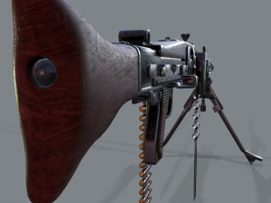 mg-42 Modelo 3D