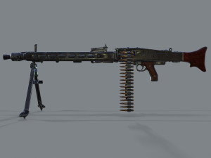 mg-42 Modelo 3D