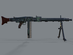 mg-42 Modelo 3D