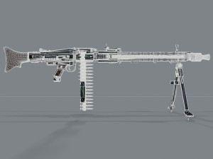 mg-42 Modelo 3D