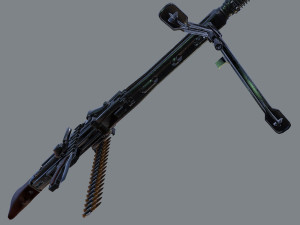 mg-42 Modelo 3D