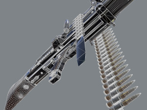 mg-42 Modelo 3D