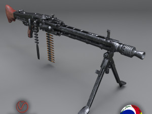 mg-42 Modelo 3D