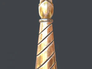 fantasy sword 21 3D Model