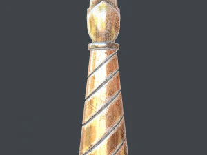 fantasy sword 21 3D Model