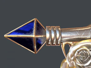 fantasy sword 21 3D Model