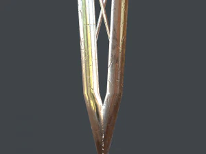 fantasy sword 21 3D Model
