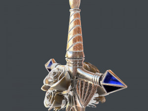 fantasy sword 21 3D 模型