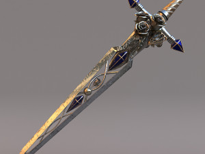 fantasy sword 21 3D 模型