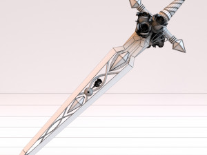 fantasy sword 21 3D 模型