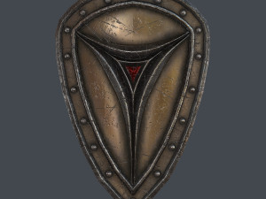 fantasy shield 6  3D Model