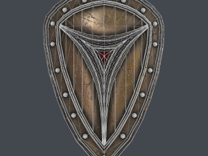 fantasy shield 6 3D Model