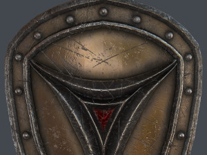 fantasy shield 6 3D Model