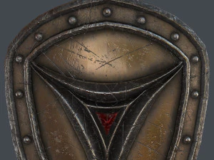 fantasy shield 6 3D Model