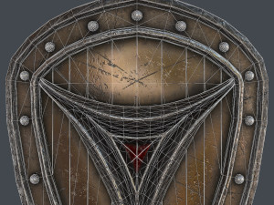 fantasy shield 6 3D Model