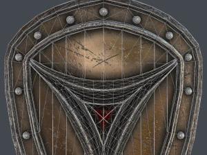 fantasy shield 6 3D Model