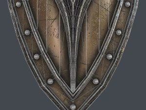 fantasy shield 6 3D Model