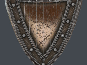 fantasy shield 6 3D Model