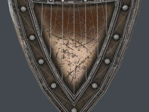 fantasy shield 6 3D Model