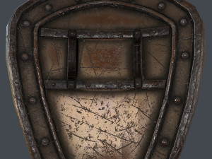 fantasy shield 6 3D Model