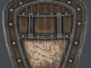 fantasy shield 6 3D Model